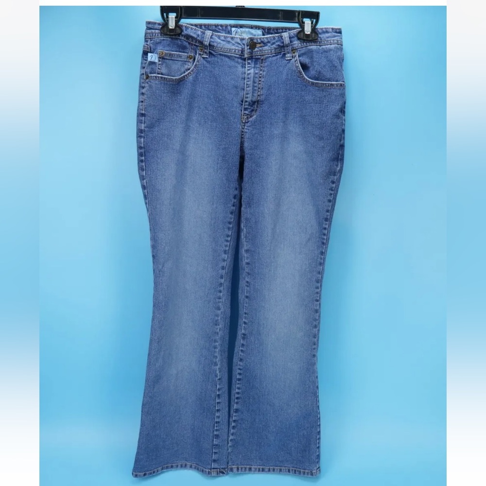 Tyte Duplex Jeans Plus Size 14W 30 X 29 Blue Bootcut Mid Rise Pants